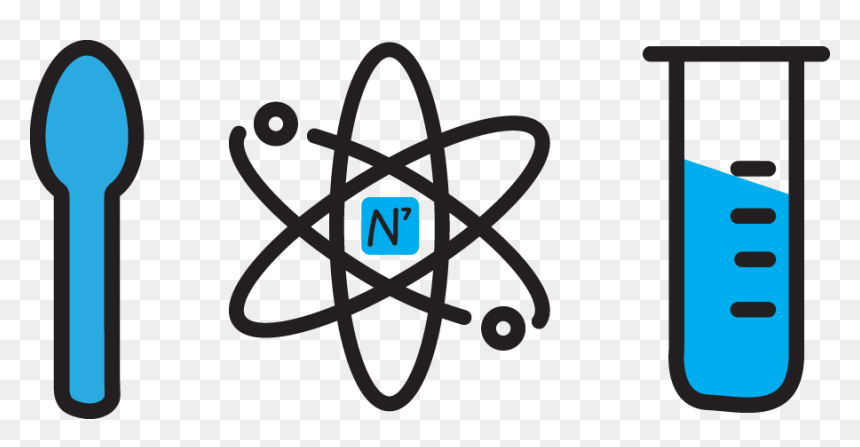 Get The Scoop - Atom Png Transparent Black And White, Png Download - big bang theory logo png
