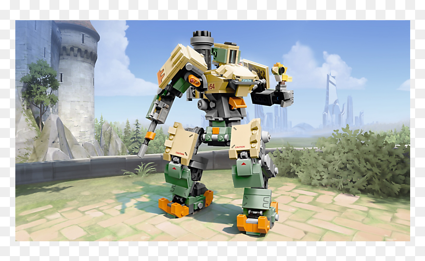 Bastion Overwatch Benson Lego Set, HD Png Download - overwatch bastion png