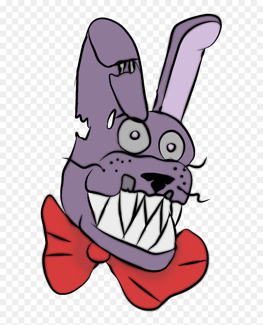 Cartoon, HD Png Download - nightmare bonnie png