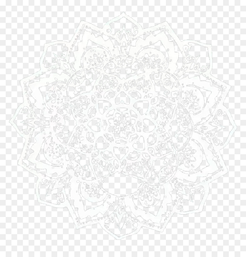 Sketch, HD Png Download - white doily png