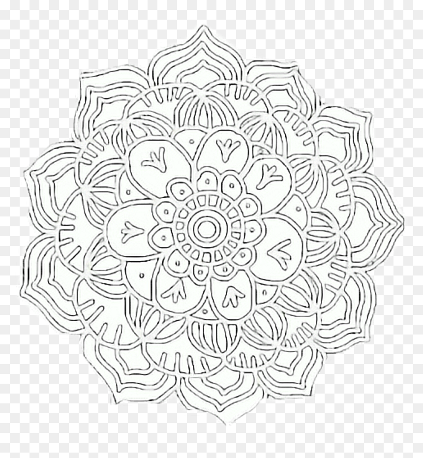 Circle , Png Download - Circle, Transparent Png - white doily png