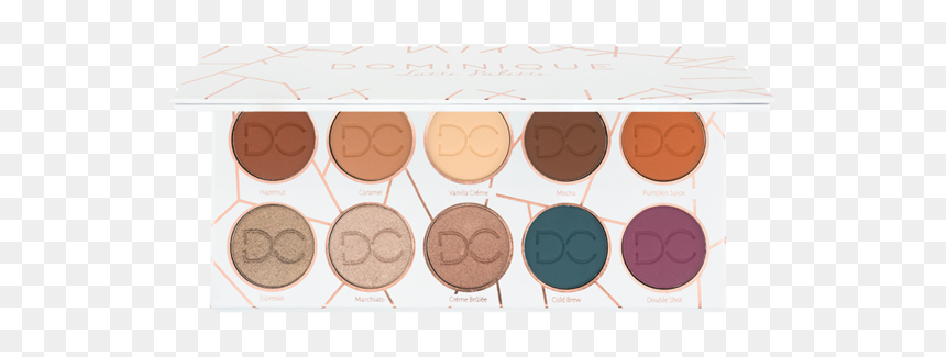 Dominique Cosmetics Latte Palette, HD Png Download - makeup palette png