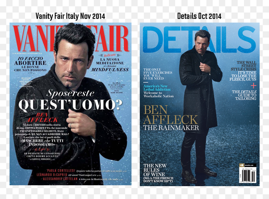 Magazine, HD Png Download - ben affleck png