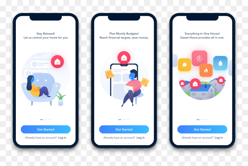 Iphone, HD Png Download - get started button png