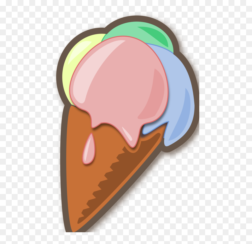 Food,ice Cream Cone,ice Cream, HD Png Download - ice cream cone clipart png