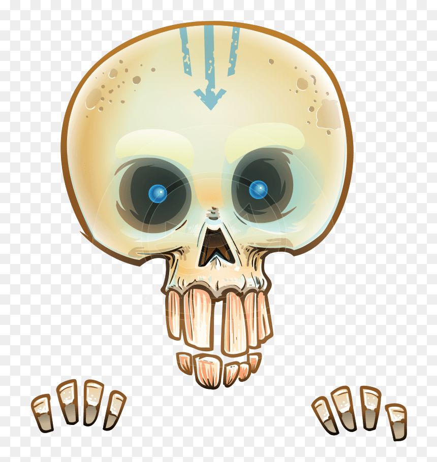Skull, HD Png Download - flaming skull png