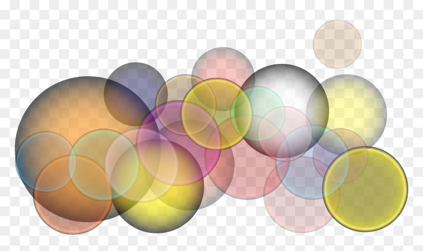 Laight Bubbles Full Hd Png, Transparent Png - colorful bubbles png