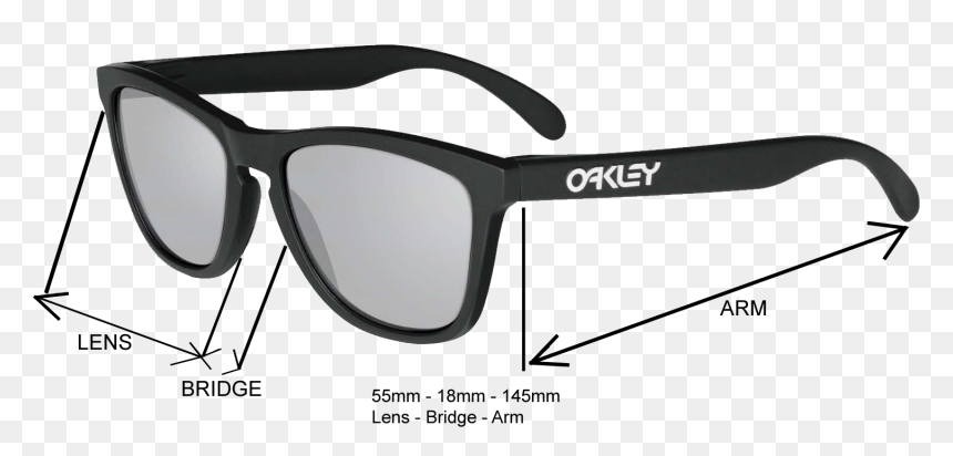 Black Oakley Frogskin, HD Png Download - tech frame png