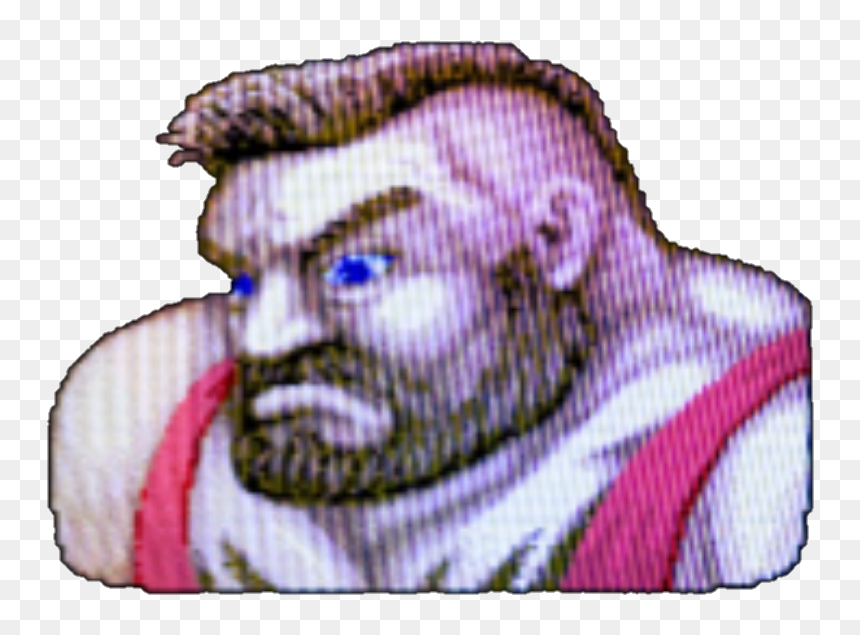 #zangief #communism #red #vaporwave - Hi Score Girl Zangief Crying, HD Png Download - zangief png