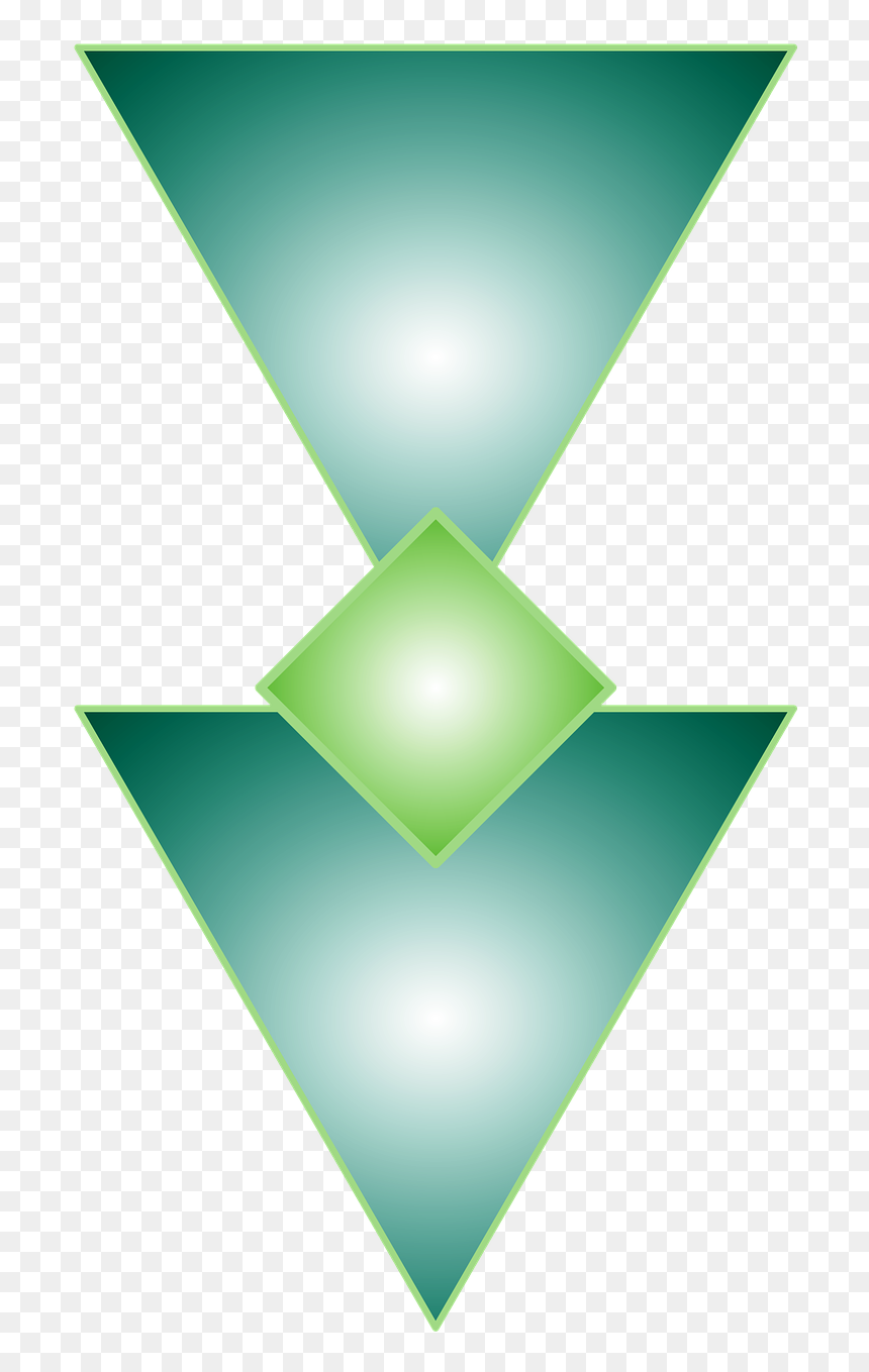 Rombos Verdes Png, Transparent Png - green diamond png