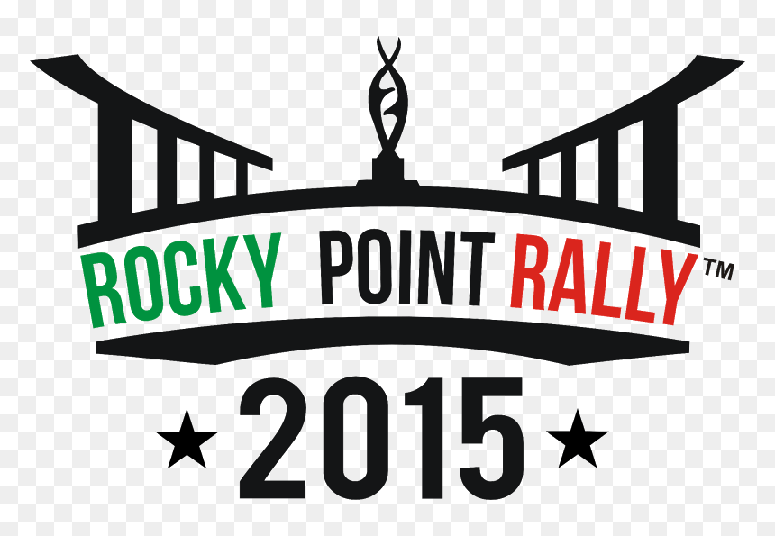 Logo 2015 Israel 15 Years Of Sea, Sun, And Fiesta At - Rocky Point Rally 2015, HD Png Download - mardi gras beads border png