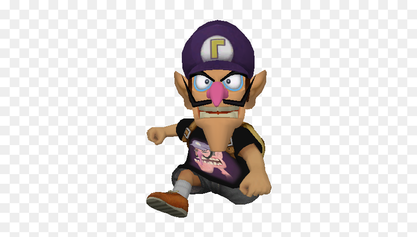 Cartoon, HD Png Download - waluigi head png