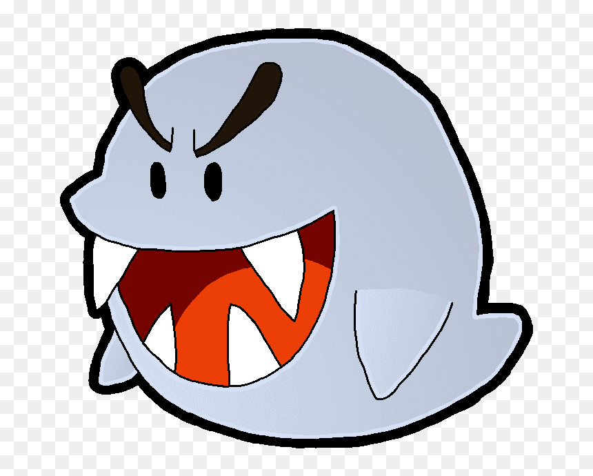 Snout Headgear Clip Art - Clip Art, HD Png Download - boo mario png