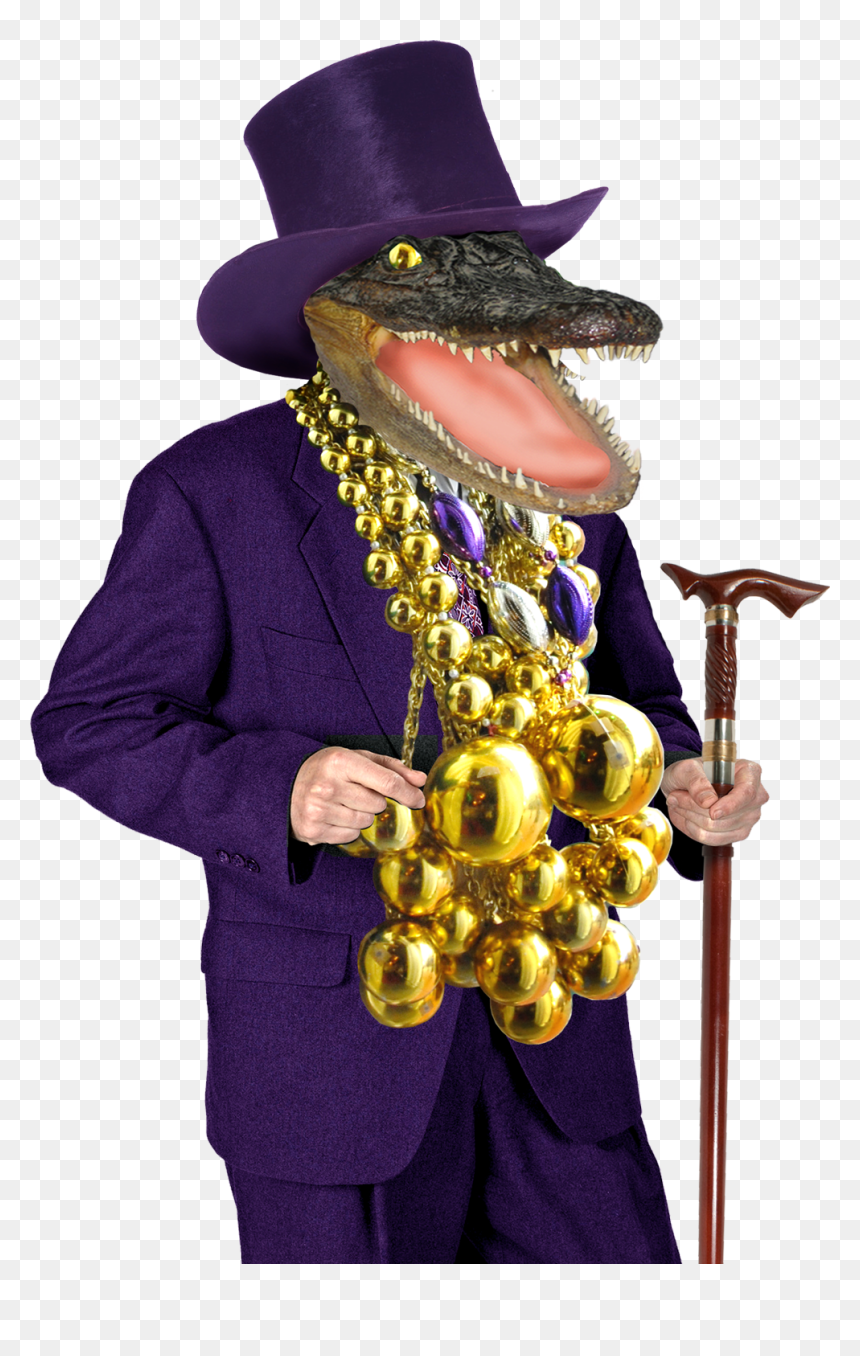 Papa Gator Welcomes You To The Swamp On Bourbon Street - Costume Hat, HD Png Download - gator hat png