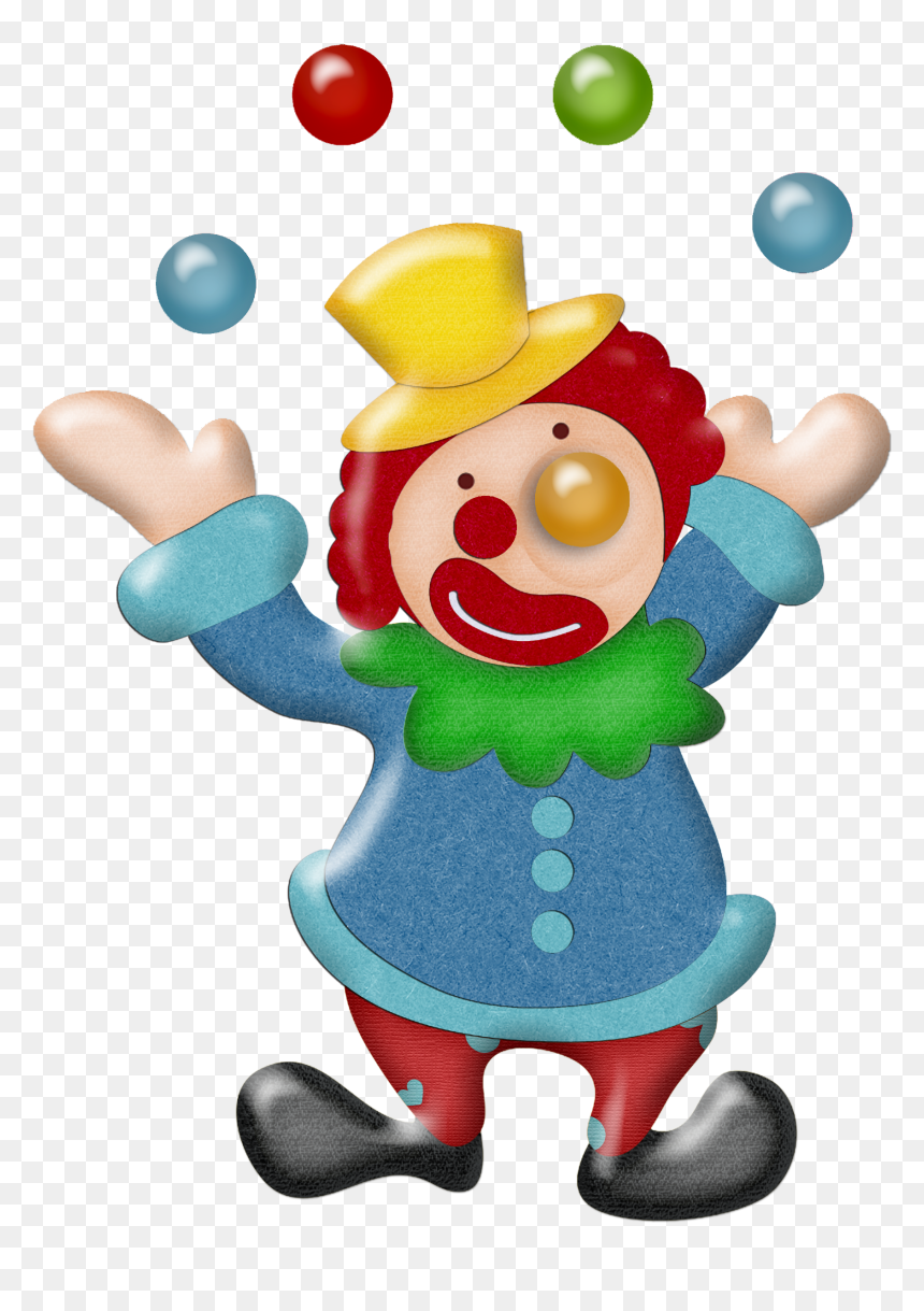 Clipart Snowman Hot Chocolate - Personajes Del Circo Pg, HD Png Download - payaso png