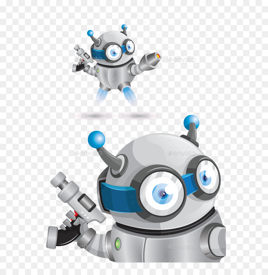 Robot, HD Png Download - robot vector png
