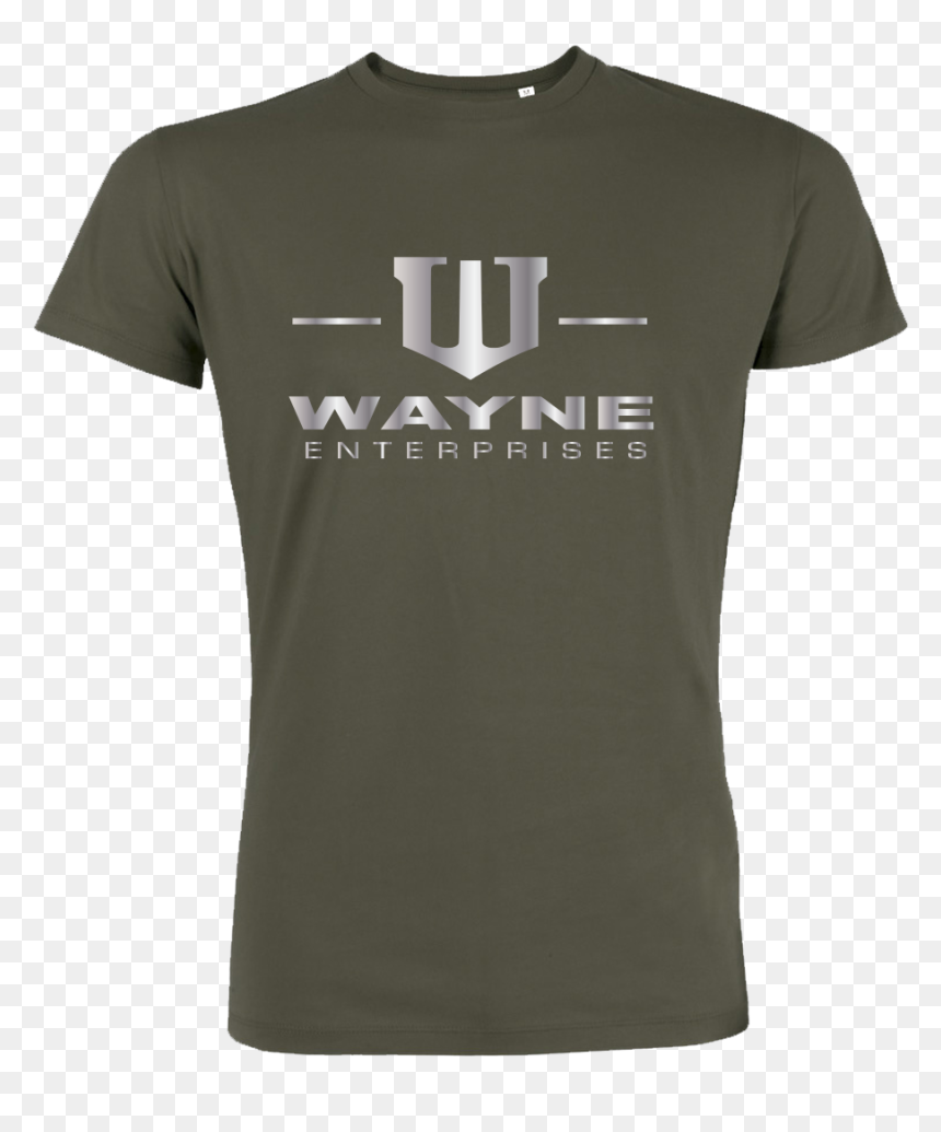 Wayne Enterprises T Shirt Stanley T Shirt Khaki , Png - T-shirt, Transparent Png - wayne enterprises logo png