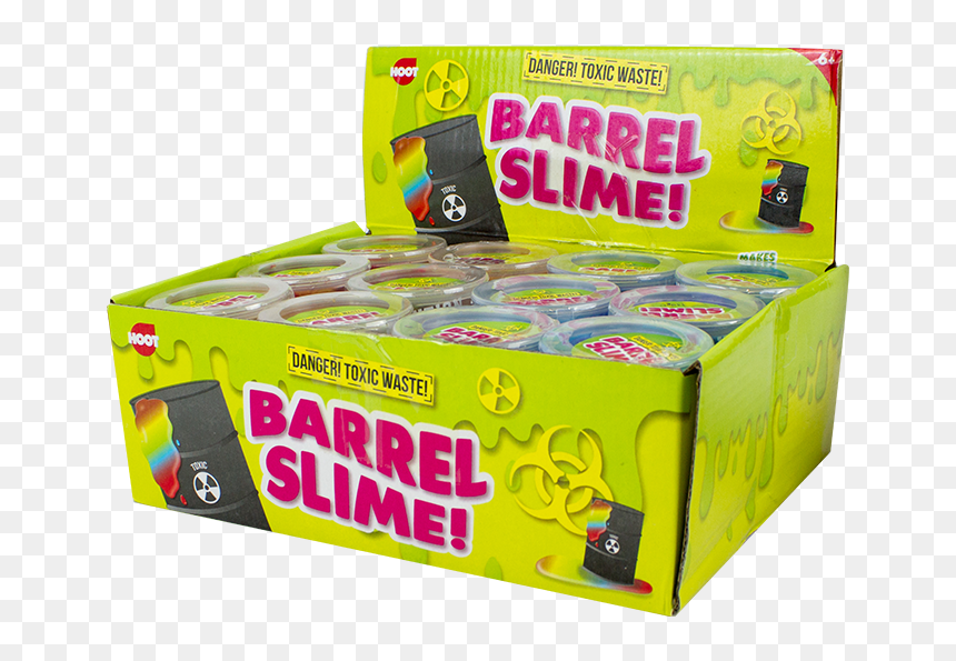 Barrel Slime 140g - Interlocking Block, HD Png Download - toxic barrel png