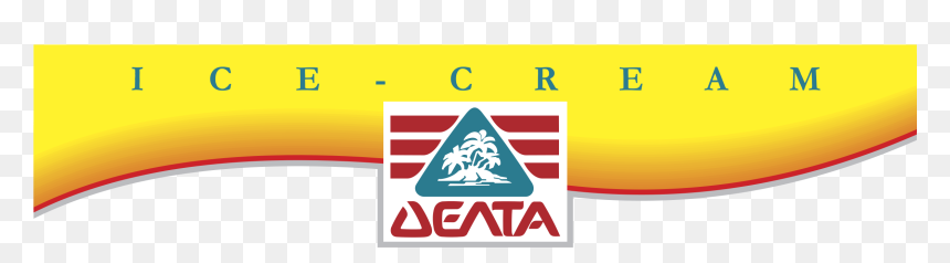 Delta Ice Cream Logo Png Transparent - Delta Ice Cream, Png Download - ice cream vector png