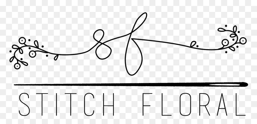 Embroidery Drawing Chain - Line Art, HD Png Download - sewing stitch png