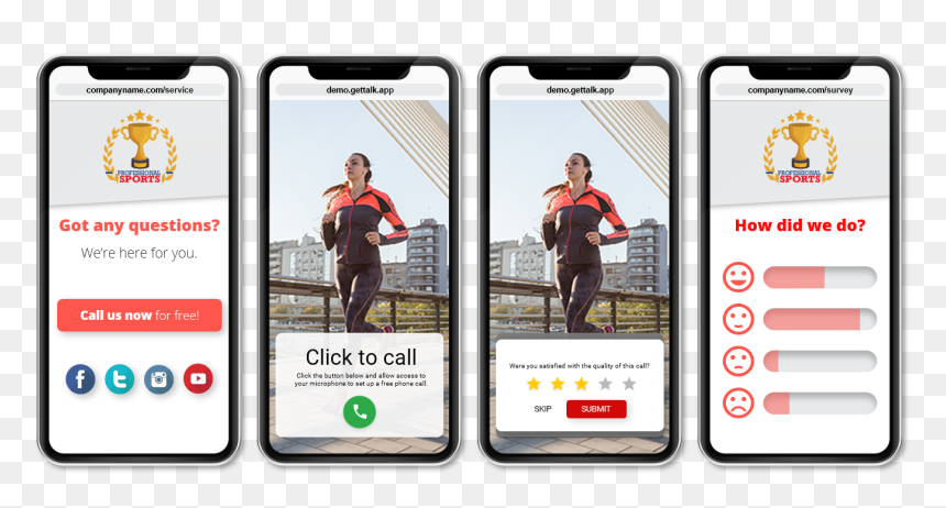 Talk Click To Call Sports - Smartphone, HD Png Download - call now button png