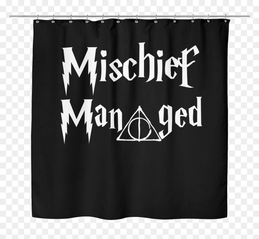 Mischief Managed Shower Curtain - Harry Potter, HD Png Download - mischief managed png