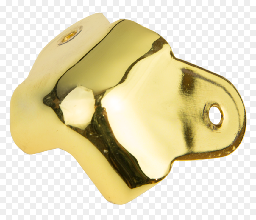 Brass Speaker Cabinet Corners, HD Png Download - gold corner png