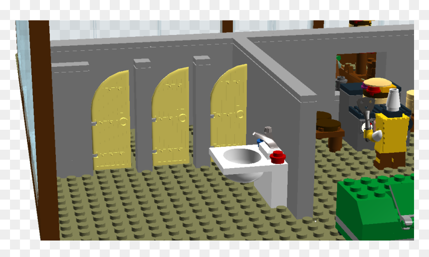 Lego Krusty Krab , Png Download - Spongebob Lego Krusty Krab, Transparent Png - krusty krab png