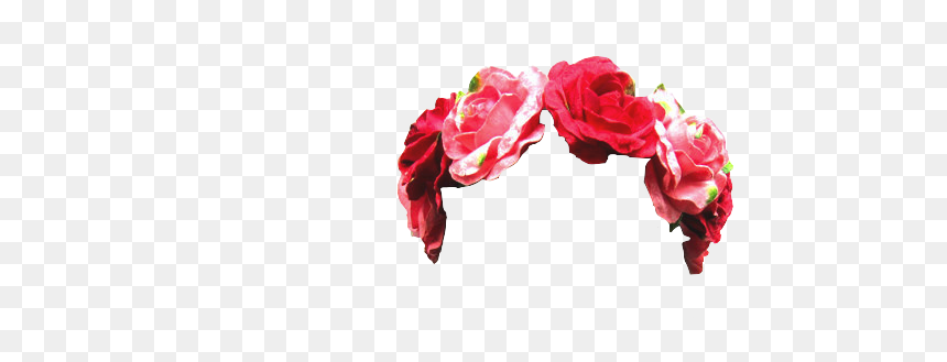 Flower Crown And Transparent Image - Tiara Flores Png, Png Download - red flower crown png