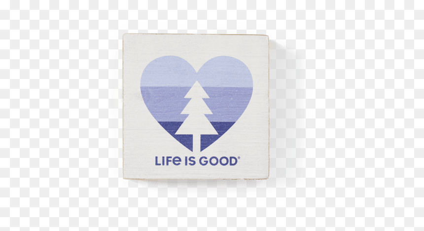 Tree Heart Small Wooden Sign - Emblem, HD Png Download - rustic heart png