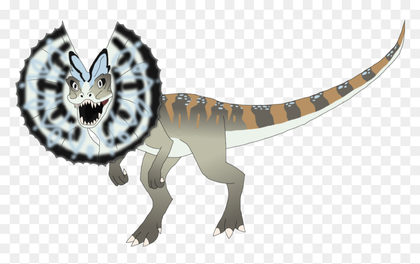 Graphic Transparent Stock Claws Drawing Cheetah - Cheetah Clawing Drawing, HD Png Download - dilophosaurus png