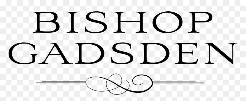 Bg Logo Stacked Black - Bishop Gadsden Logo, HD Png Download - gadsden flag png