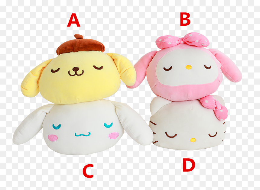 Mymelody And Cinnamoroll Dolls Pn0701 - Stuffed Toy, HD Png Download - cinnamoroll png