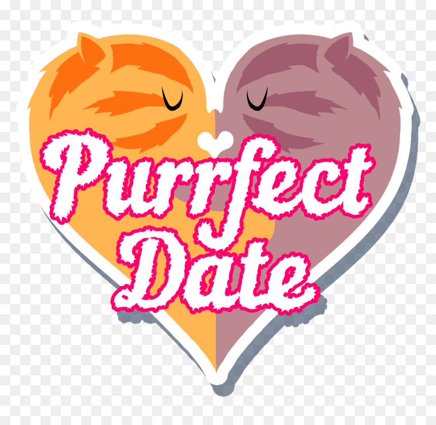 App Army Assemble - Purrfect Date Logo, HD Png Download - fancy heart png