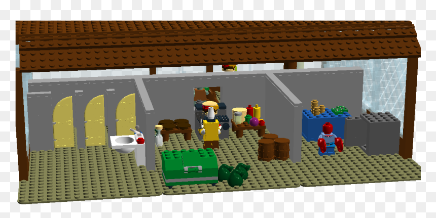Lego Krusty Krab , Png Download - Lego 3833 Spongebob Squarepants Krusty Krab Adventures, Transparent Png - krusty krab png