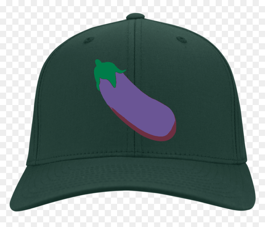 Eggplant Emoji Stc10 Sport-tek Dry Zone Nylon Cap - Baseball Cap, HD Png Download - flex emoji png