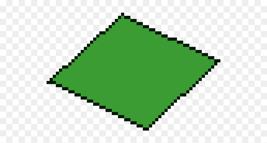 Triangle, HD Png Download - green diamond png