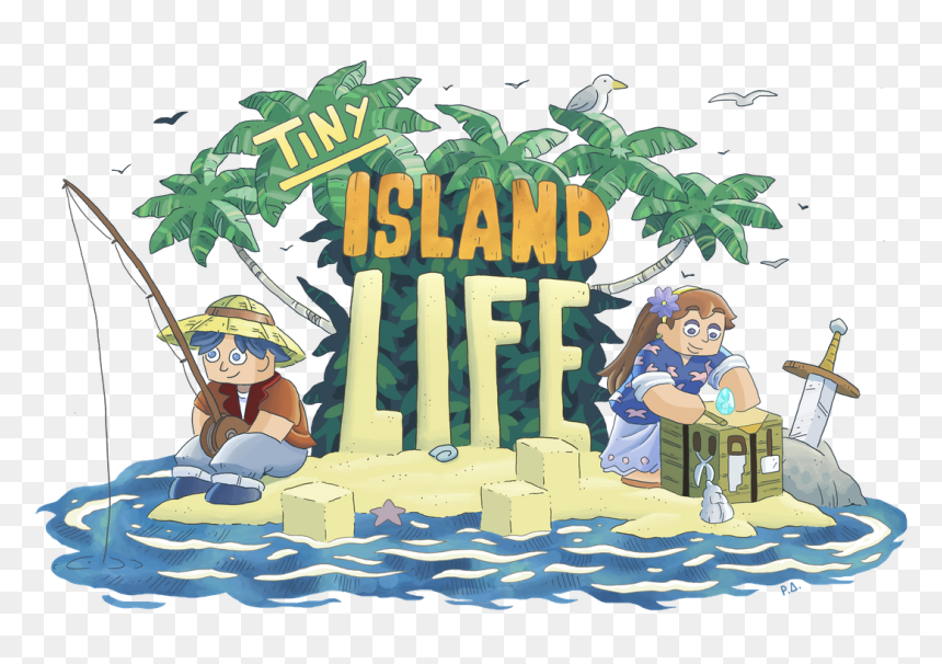 Tinyislandlife, HD Png Download - youtubers life png