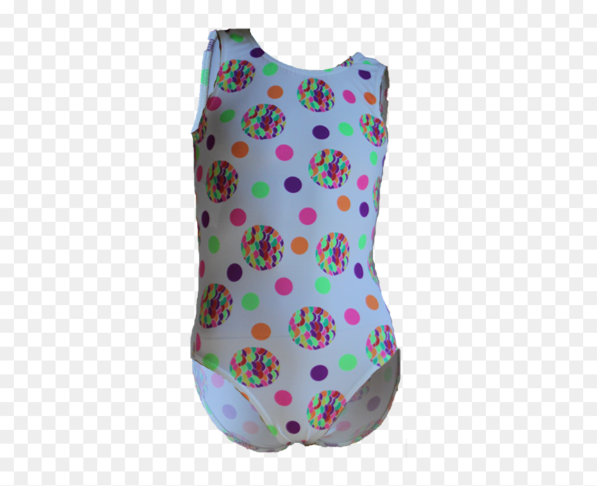 White Neon Dots Front500 - Maillot, HD Png Download - colorful bubbles png