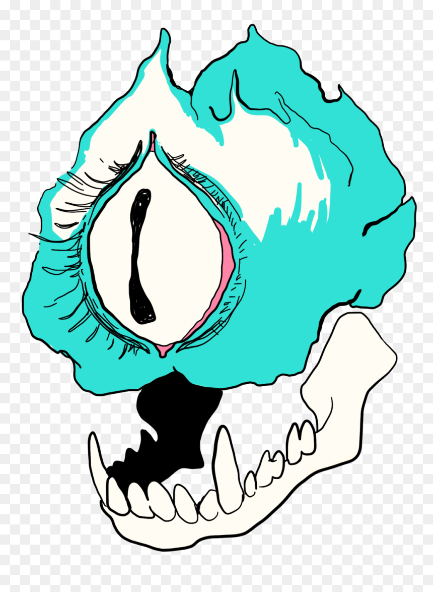 Passando Uns Desenhos Pro Digital Http, HD Png Download - flaming skull png