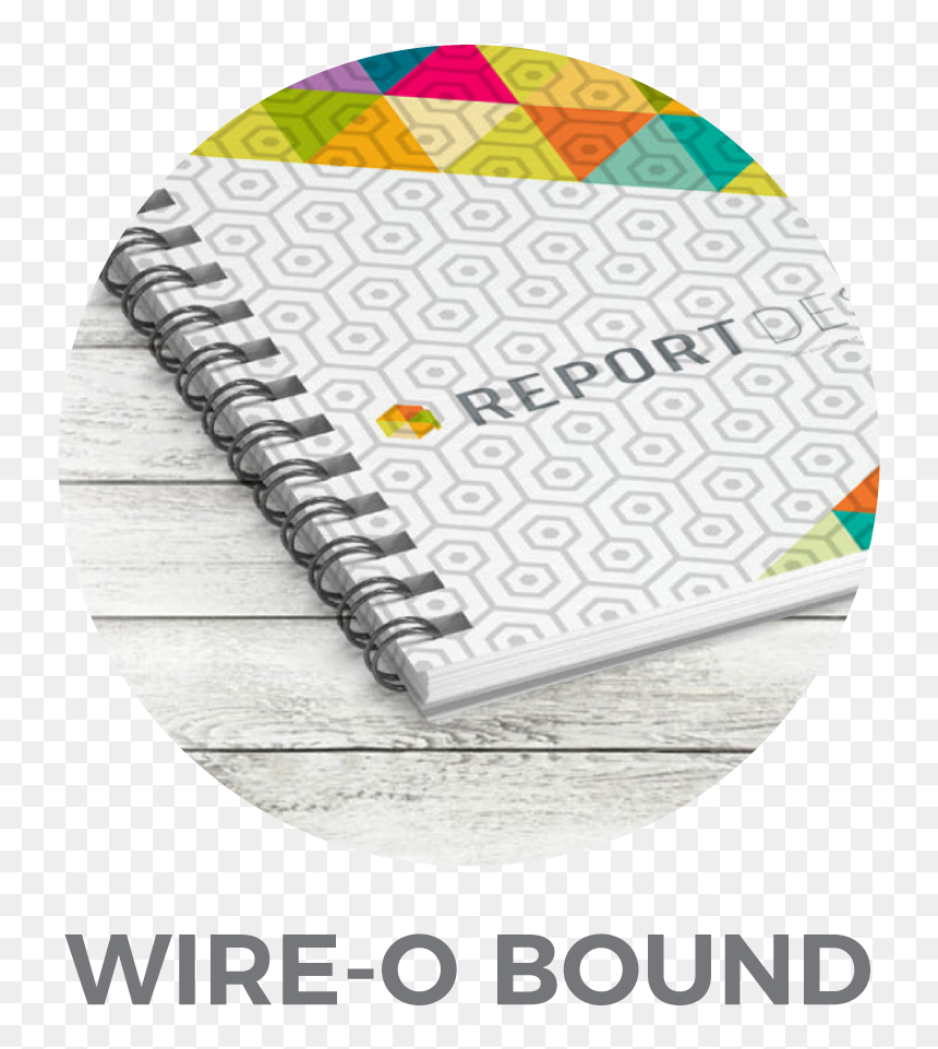 Wire-o Booklets - Circle, HD Png Download - spiral binding png