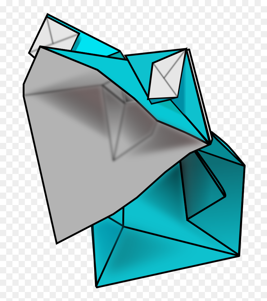 Transparent Origami Crane Png, Png Download - origami crane png