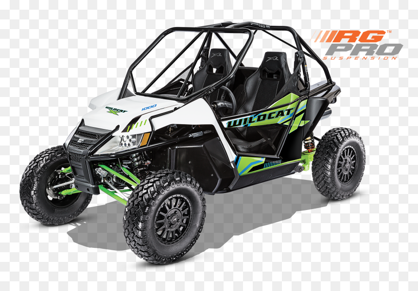 Arctic Cat Wildcat X With Rg Pro Suspension - 2017 Arctic Cat Wildcat 1000, HD Png Download - arctic cat logo png
