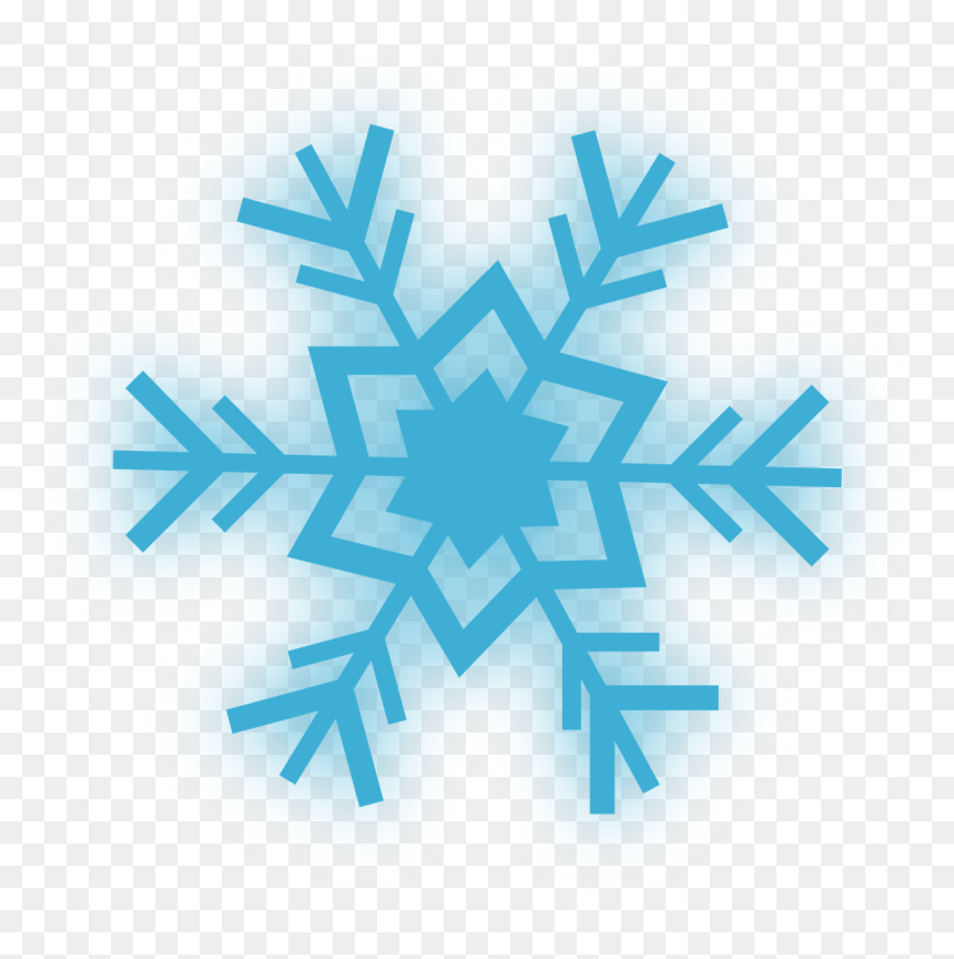 Transparent Flakes Png - Snowflake Drawing In Blue, Png Download - flakes png