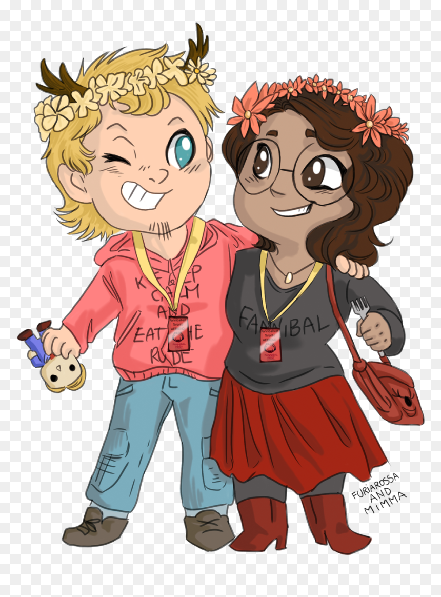 Cartoon, HD Png Download - red flower crown png