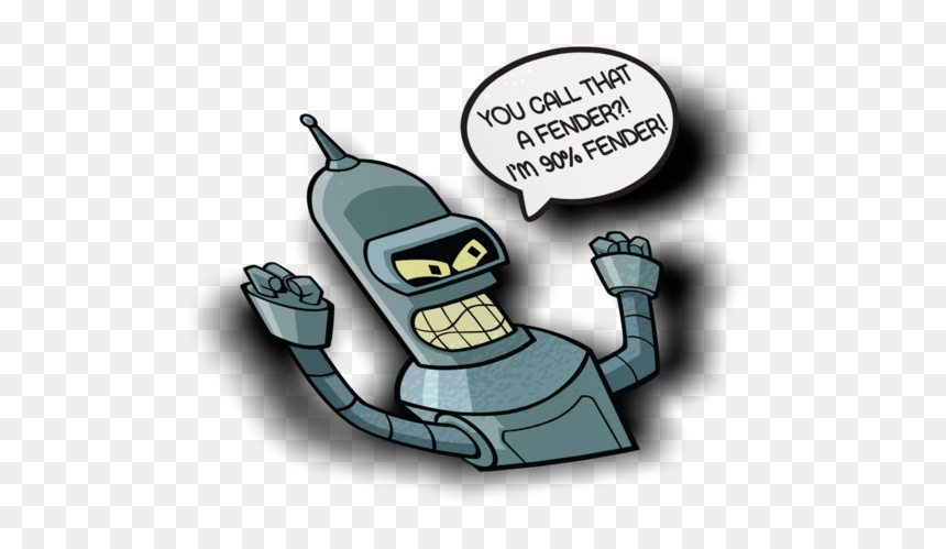 Cartoon, HD Png Download - bender futurama png