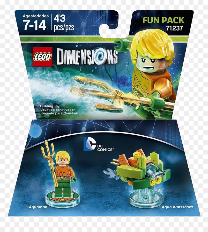 Lego Dimensions Aquaman, HD Png Download - lego dimensions png