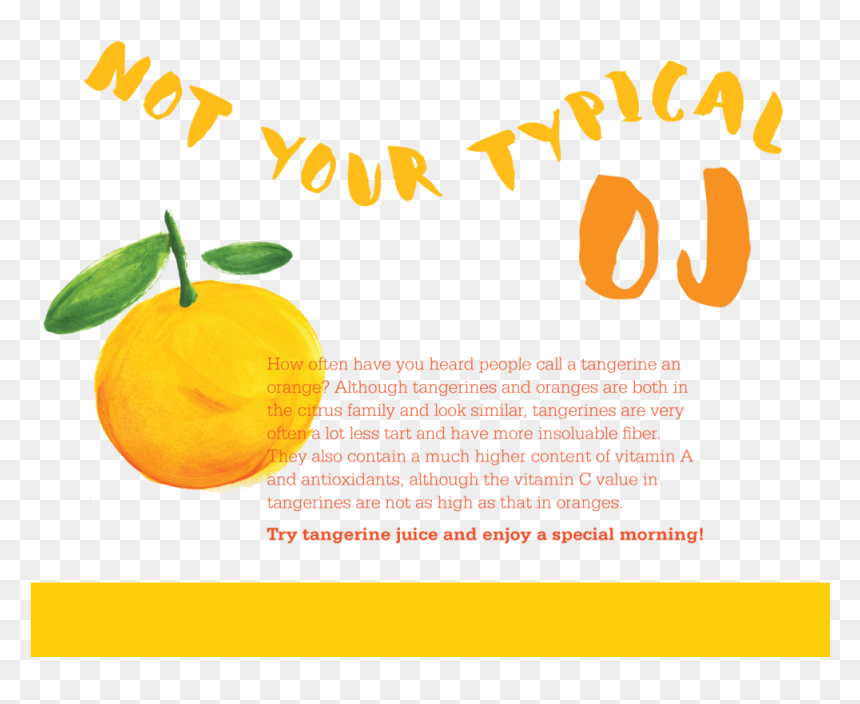 As A Whole Campaign, I Even Made Tangerine Juice To - Tangerine, HD Png Download - tangerine png