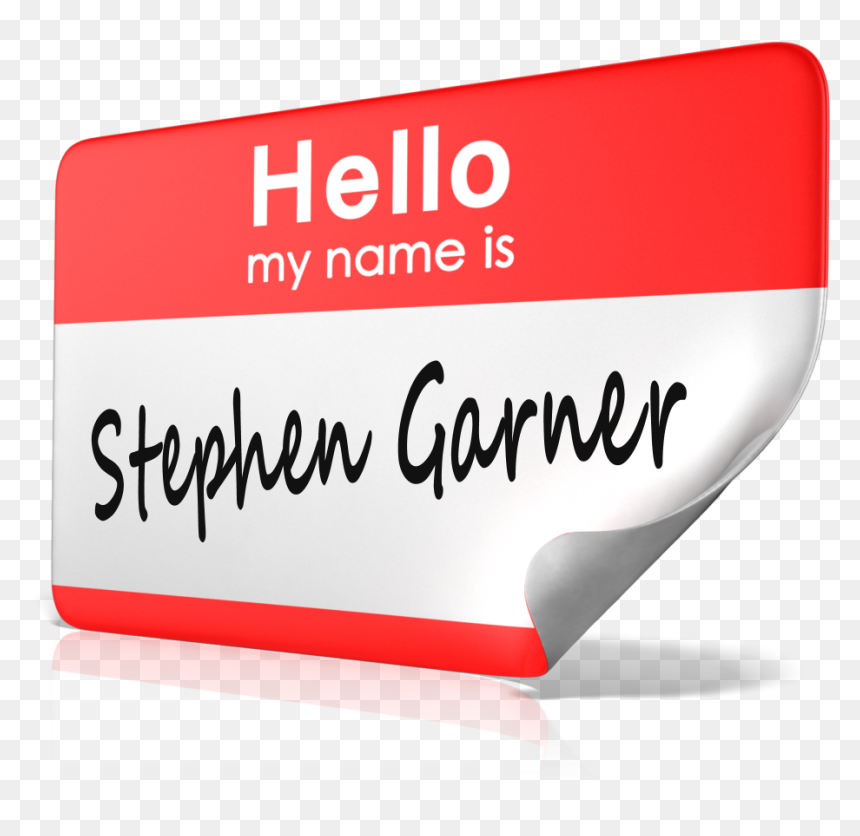 Clip Art, HD Png Download - hello my name is sticker png