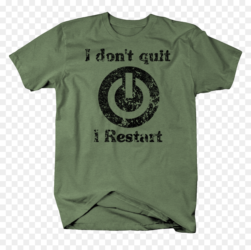 T-shirt, HD Png Download - restart button png
